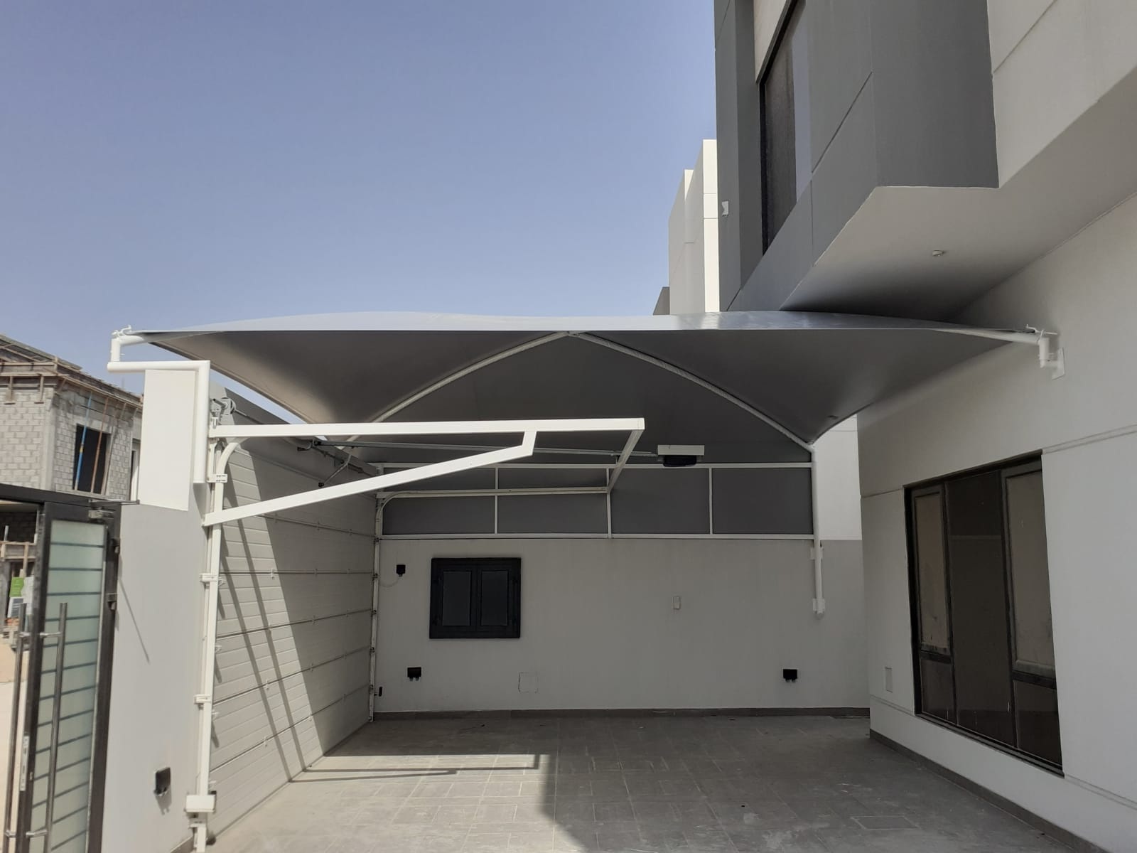 Wall Mounted Gazebo Shade